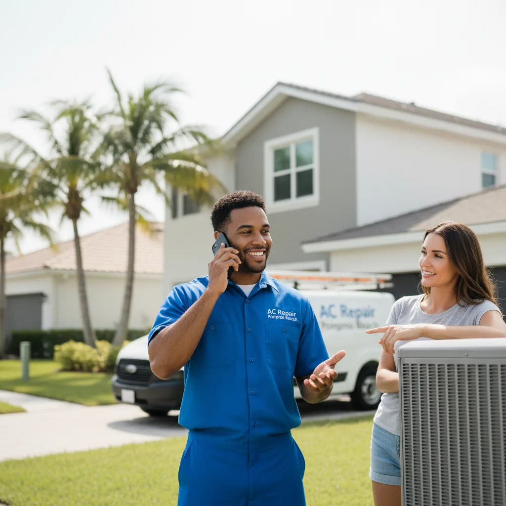 AC Repair Pompano Beach customer support in Mecca